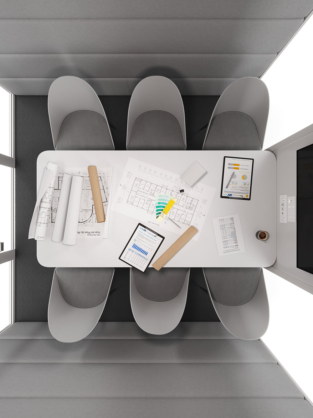 XL PRO MEETING ROOM - Acoustic Office Pod | Echelon Workplaces